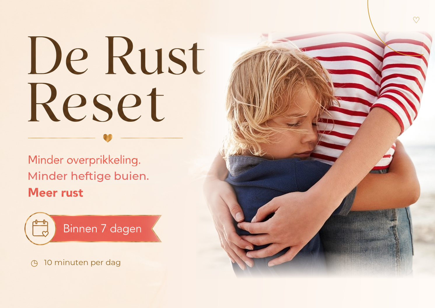 De Rust Reset: minder overprikkeling, minder heftige buien, meer rust